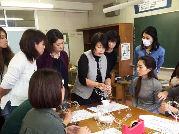 ワイヤークラフト出張講座　 神奈川県 東京都